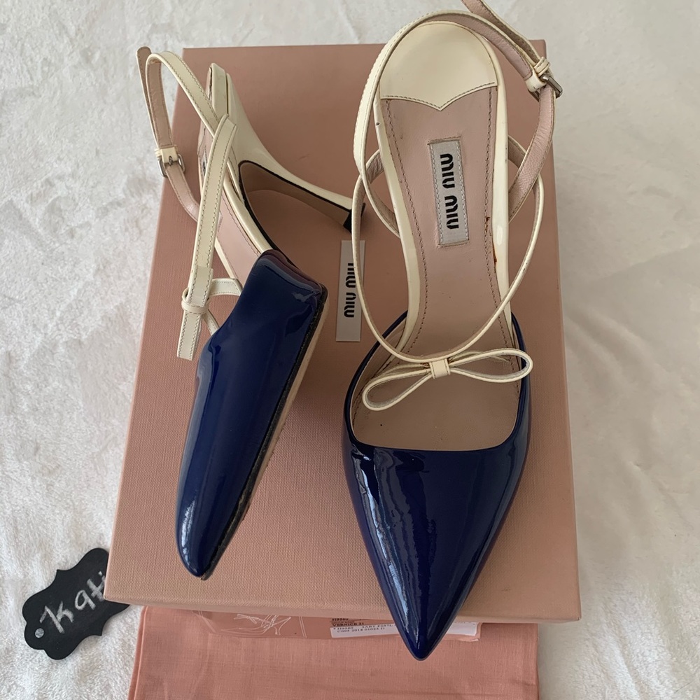 MiuMiu Point Toe High Heels - Picture 6 of 8